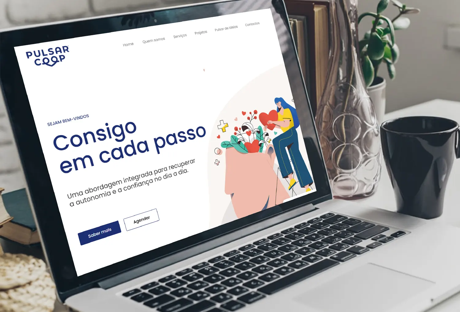 Design de loja online e-commerce de moda urbana Roupaderua por UNNE Design.
